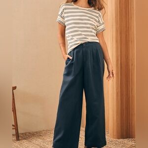 Faherty Cotton Canvas Marin Trouser